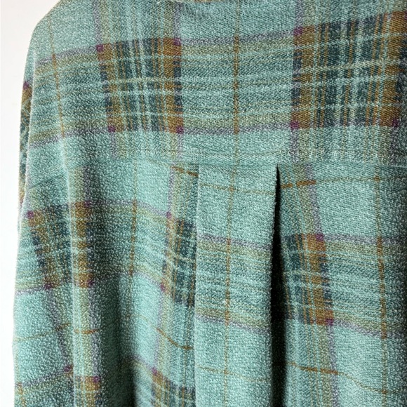 🌸Free People Oversized Plaid Shirt Jacket🌸 - Picture 7 of 8